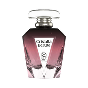 A maroon perfume bottle by Savia Exclusive with white background