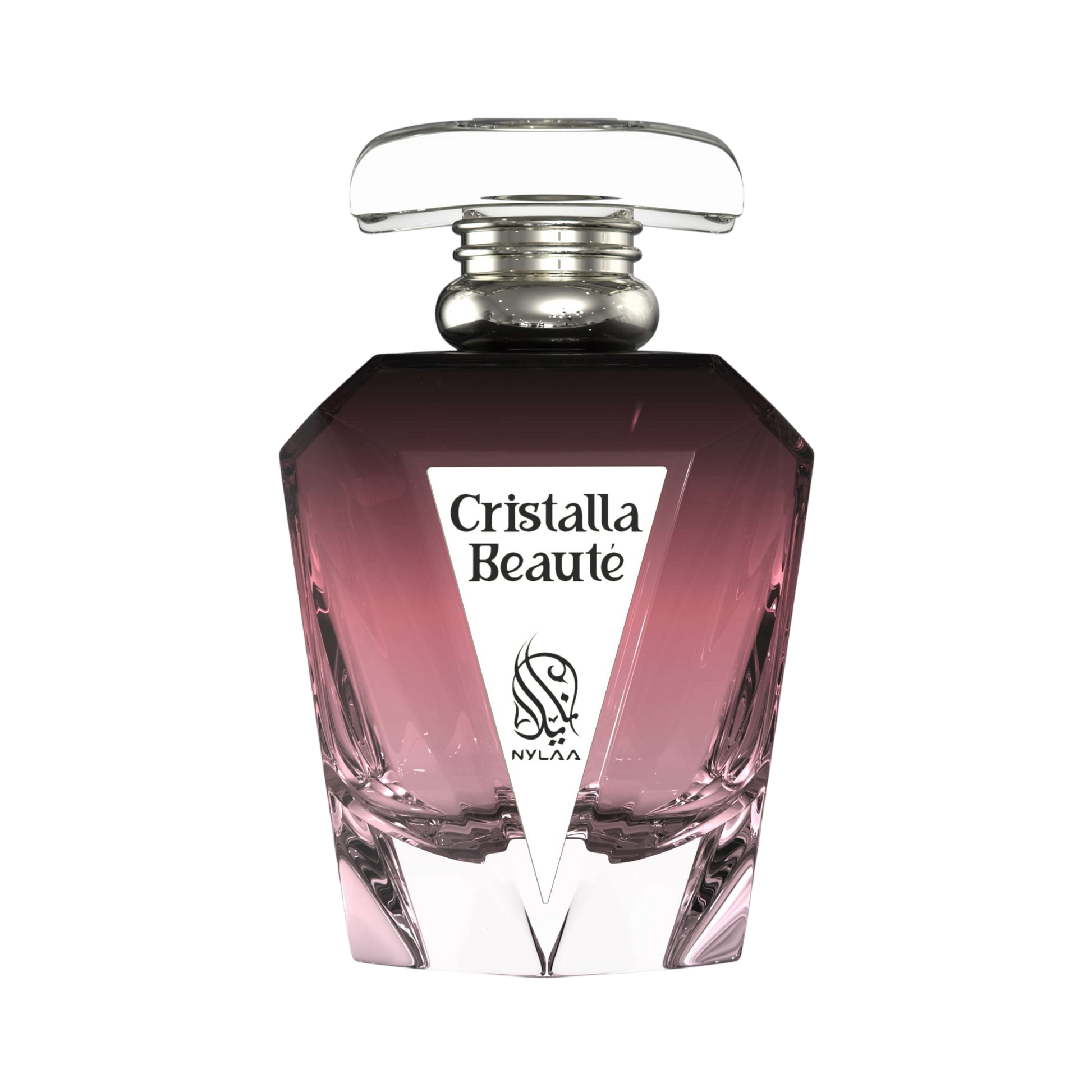 A maroon perfume bottle by Savia Exclusive with white background
