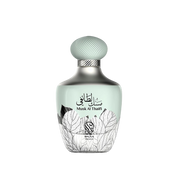 A light green perfume bottle from Nylaa by Savia Exclusive