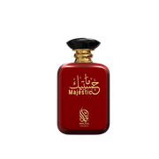 A red perfume bottle from Nylaa by Savia Exclusive