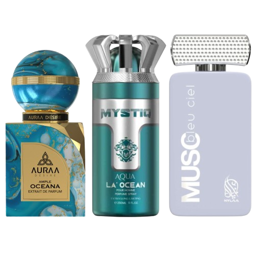 Summer Trio Perfume Set - Oceanic Perfume Set