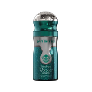 An ocean blue perfume body spray from Mystiq by Savia Exclusive