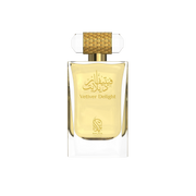 A golden perfume bottle from Nylaa by Savia Exclusive
