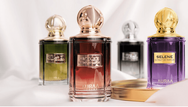 A range of perfumes by Savia Exclusive's Auraa Desire