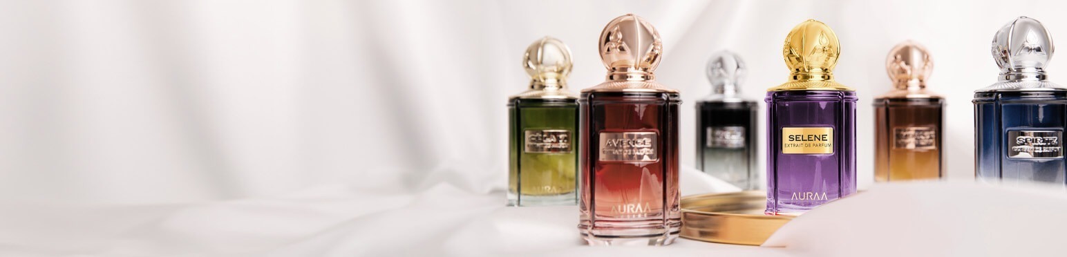 A range of perfumes by Savia Exclusive's Auraa Desire