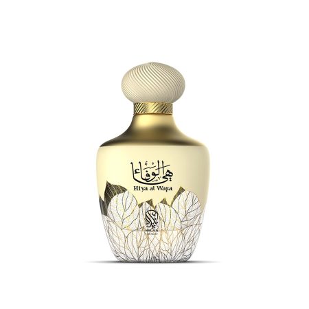 An off white perfume bottle from Nylaa by Savia Exclusive