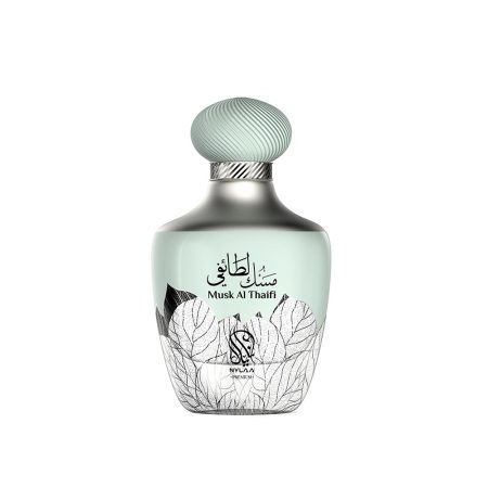 A light green perfume bottle from Nylaa by Savia Exclusive