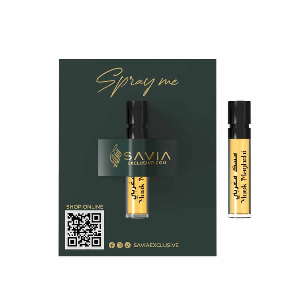 A 2ml free perfume sample from Nylaa by Savia Exclusive